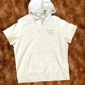 American eagle hooded shirt sz XL